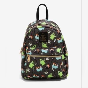 The Nightmare Before Christmas Loungefly  Character Print Mini Backpack